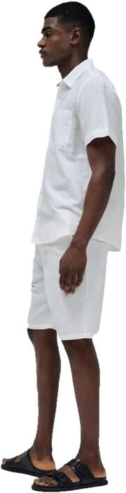 Salsa Jeans 21009481 Regular Fit Long Sleeve Shirt L, White, L - Image 4