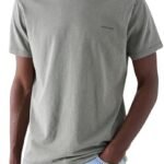 Salsa Raw Edge Slim Fit Jeans T-shirt met korte mouwen voor heren