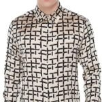 HEYDHSDC Plus Size Heren Zijden Shirts Casual Bloemen Heren Shirts